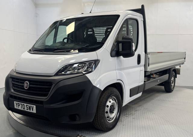 Fiat Ducato 2.3 MultiJetII 35 Maxi M H1 Euro 6 2dr Dropside Diesel White